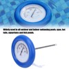 Floating Pool Thermometer,Swimming Pool Thermometer, Round Floating Swimming Pool and