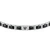 Maserati Maserati Jewels Men's Bracelet 22 cm Stainless Steel Ceramic