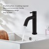 Bathroom Sink Faucet Stainless Steel Modern Single Handle Single Hole