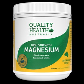 Quality Health High Strength Magnesium 250 Tablets