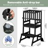 COSYLAND Toddler Standing Tower - Adjustable Height Toddler Kitchen Stool