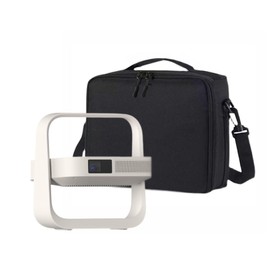 Storage Soft Bag For XGIMI Elfin Flip Portable Projector - Portable Thickened Storage Bag with Adjustable Shoulder Strap, Mesh Pocket Design For Accessories, Black, black