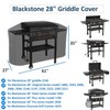 Griddle Cover for Blackstone 28" Griddle with Hood, Waterproof Tear