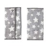 BABYHOPPER Baby Hopper Gauze Belt Cover Grey Star 1 Pair