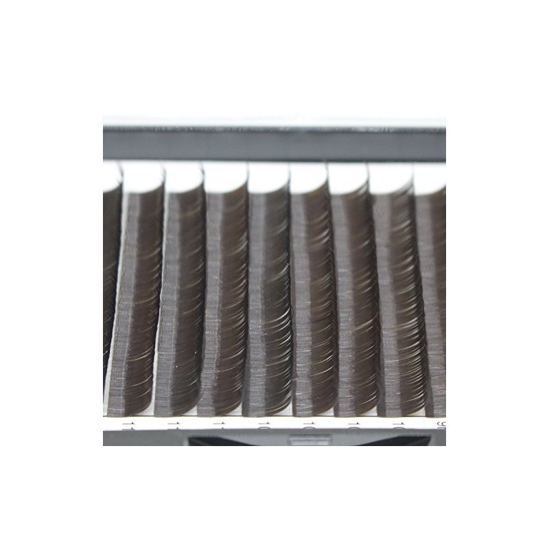 Scala Thickness 0.10mm C Curl Light Brown/Dark Brown/Black-Brown False lashes
