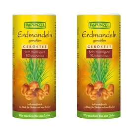 Rapunzel Ground Nuts Ground, Roasted, Pack of 2 (2 x 300 g) - Organic