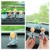 Kingzhuo Baby Buddha Statue Cute Buddha Monk Figurines Statue Mini