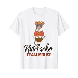 Team Mouse Nutcracker Shirt Christmas Dance Funny Soldier T-Shirt