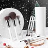 DUcare Cosmetic Brushes 9-Piece Set Makeup Brushes White Pearl Cosmetic