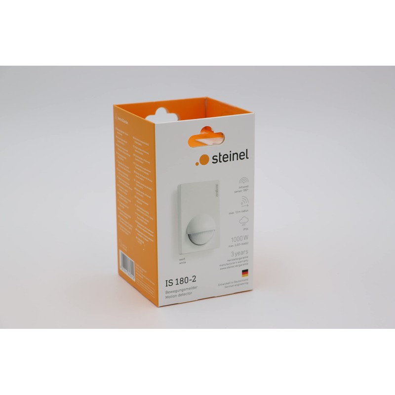 Steinel IS 180-2 603113 motion sensor black passive infrared, energy