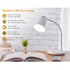 Bostitch Office LED Desk Lamp, Wireless Charging, Dimmable, Adjustable Color