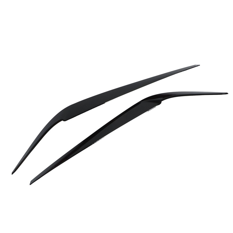 2pcs Headlight Eyebrow Left Right Replacement for 5 Series G30