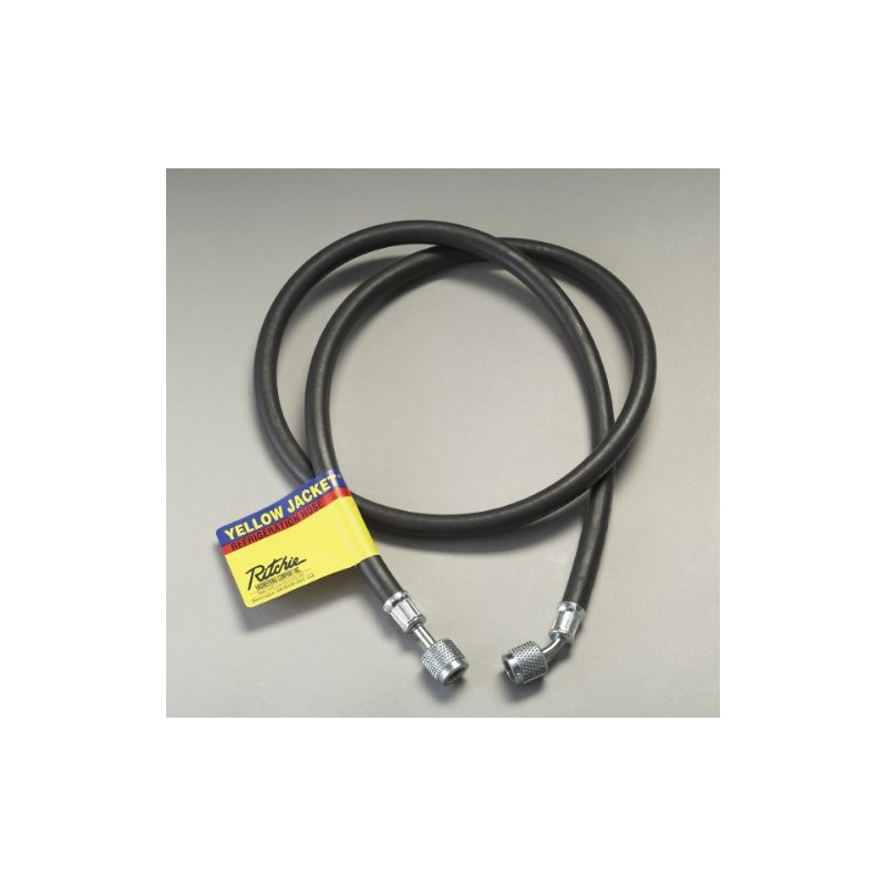 Yellow Jacket 16848 Ammonia Charging Hose, 1/4" Straight Flare x