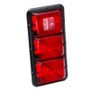 Bragman 84 Series Recessed Triple Vertical Taillight (Red, Red, Backup