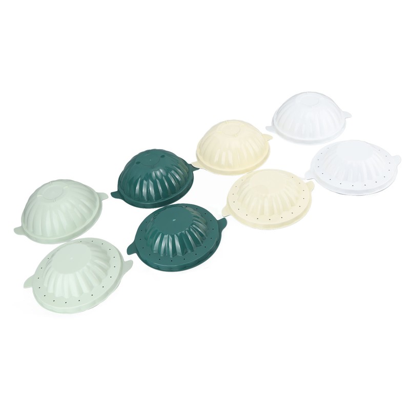 Ice Bowl Containers Mold Light Green Dark Green White Yellow