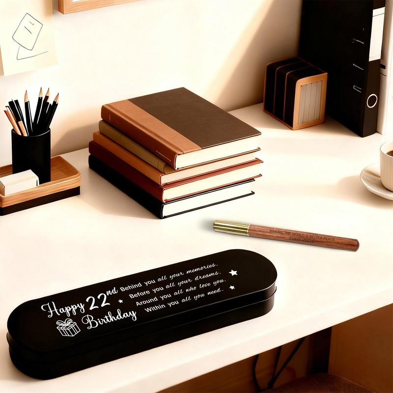 iyaone 22nd Birthday Gift for 2004 Born - Engraved Wooden