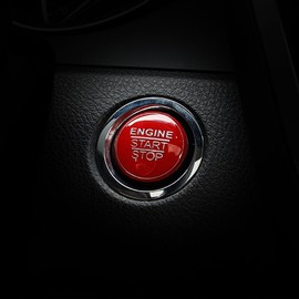 Toyota Fit Toyota Engine Start Button Cover Starter Push Start Stop Emblem Sticker Accessory Goods Custom Parts