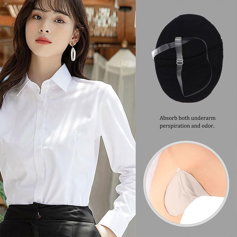 2 Pairs Underarm Sweat Pads Underarm Sweat Protector Bra Armpit