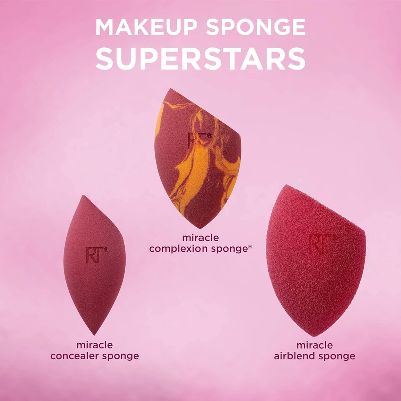 Real Techniques Makeup Sponge Superstars Set