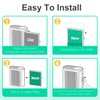MK04 Air Filter Replacement for AROEVE MK-04 Air Purifier, 4