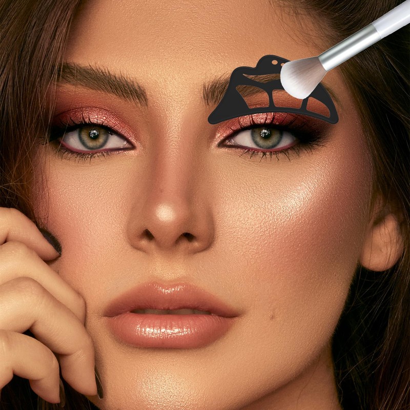 atnayo 2PCS Eyeshadow Stencils, Eyeshadow Stencil Tool for Eyes