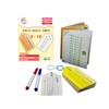 Addition Flashcards (0-10) and Multiplication Flashcards (0-12) with Key Rings,