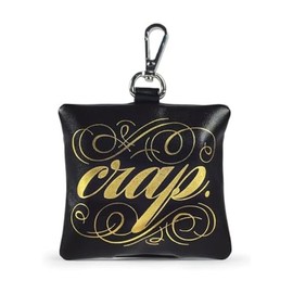 Genuine Fred Howligans Poop Bag Holder, Crap,Black