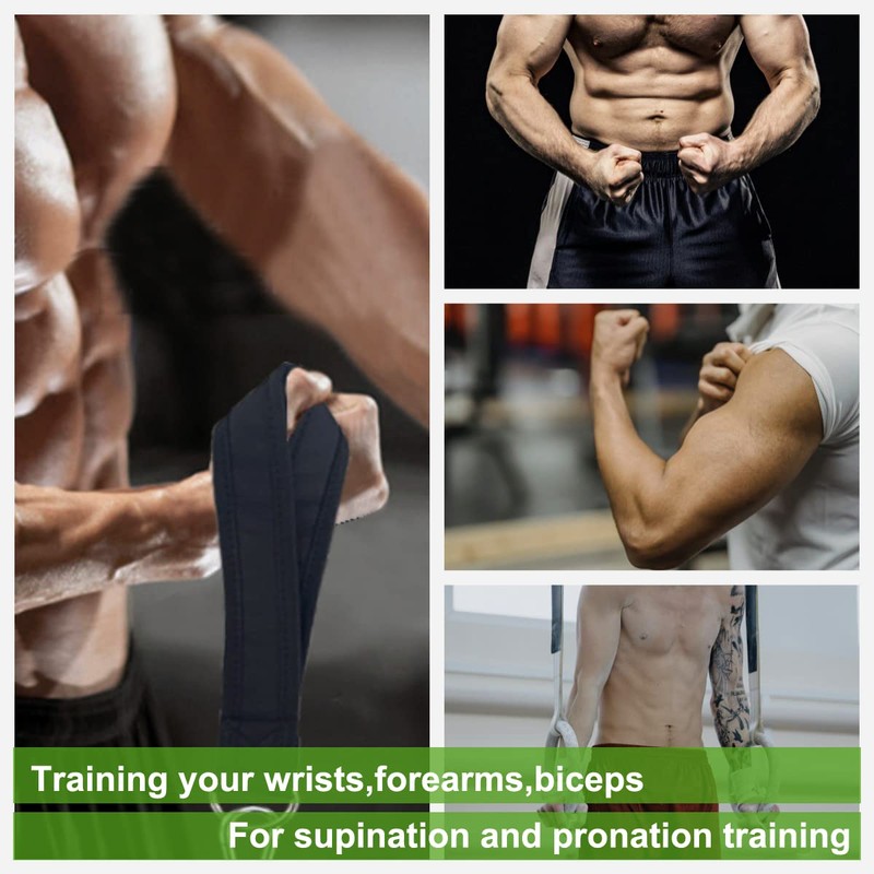 Arm Wrestling Training Strap Belt Hand Grip Arm Finger Forearm