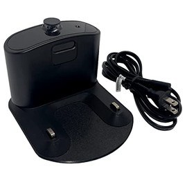 Goodsby Replacement Updated Version Charging Dock Home Base for Roomba e5 e6 i1 i1+ i2 i2+ i3 i3+ i4 i4+ i5 i5+ i6 i6+ i7 i7+ i8 i8+ PlusCharger 100-240v Part for Robotic Vacuum Cleaner