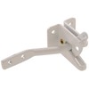 Hillman Hardware Essentials 852756 Universal Gate Latch, Steel, White Finish,