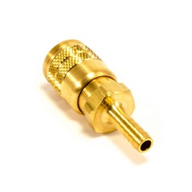 Foster 3 Series - Coupler, 1/4" Body, 1/4" Hose Barb - Industrial Interchange, I/M, MIL Spec