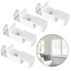 ZICHENXR 4pcs Pleated Blinds Clips Clip Accessories Roller Blind Curtain