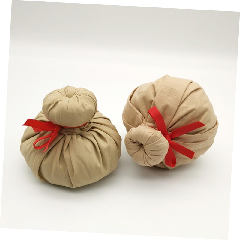 ORFOFE 2pcs Chinese Herbal Massage Balls Natural Warming Bags for