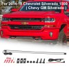 For 2014-18 Chevy GM Silverado Curved LED Grille Accent Bar
