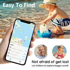 Airtag Bracelet for Children and Adults, Pack of 2, Anti-Scratch Magic Band, Nylon, Airtag Case, Anti-Loss Bracelet for Toddlers, Comfortable and Adjustable 10-15 cm (Black + Blue)