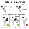 MINGXINRAN 4 Pairs Replacement Ear Tips for AirPods Pro 1st