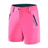 Black Crevice Women's Short Classic Shorts, pink/steel blue