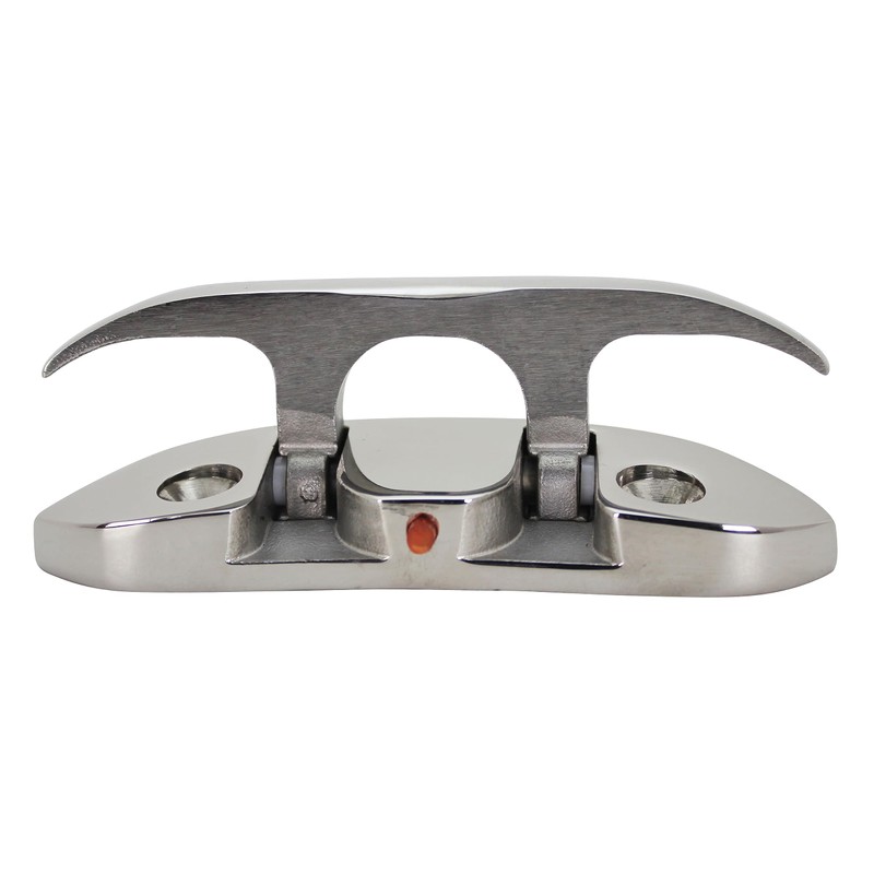 Extreme Max 3006.6631 Folding Stainless Steel Cleat - 4-1/2”, Each