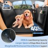 Unbranded Hard Bottom Dog Car Seat Cover for Back Seat