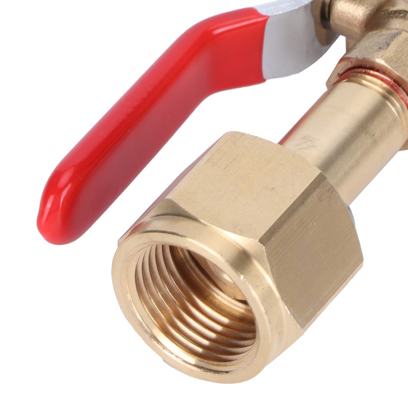 CO2 Universal External Hose Adapter G5/8-14 24in Dual Valve Soda