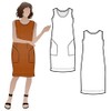 Style Arc Sewing Pattern - Iris Woven Dress (Sizes 04-16)