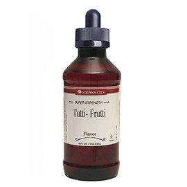 LorAnn Tutti Frutti SS Flavor, 4 ounce bottle - Includes a threaded Glass Dropper