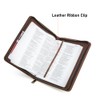 Contacts Bible Cover for Men and Women Full Grain Leather