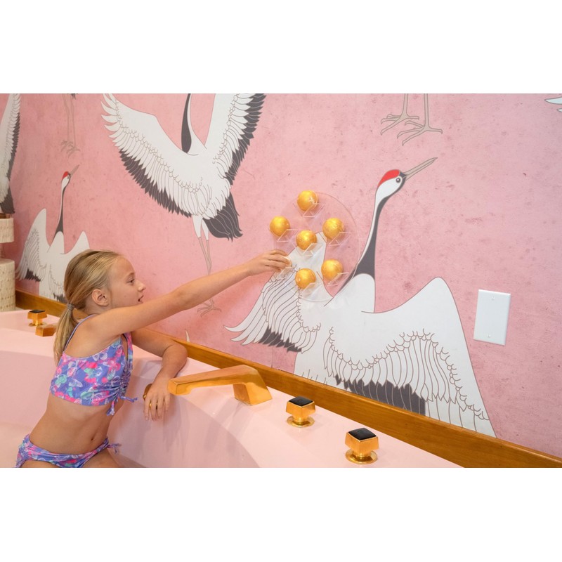 Bath Bomb Holder, Decorative Organizer for Bath Fizzers