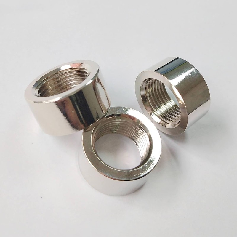 CGEAMDY 2 Pieces Oxygen Sensor Nut Bung, M18x1.5 Oxygen Sensor