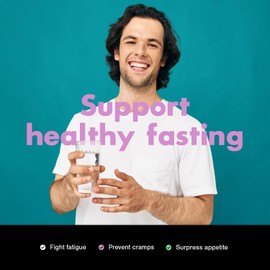 SmartFast Natural Electrolyte Powder - Unflavoured Electrolyte Salts for Superior Performance. Fuel Your Fast - Zero Calorie Minerals (140 Servings | 420g)