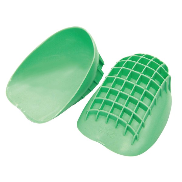 Mueller Pro Heel Cups 1 Pair Large Size 971LGA Green Weight Over 157.9 lbs (79 kg)