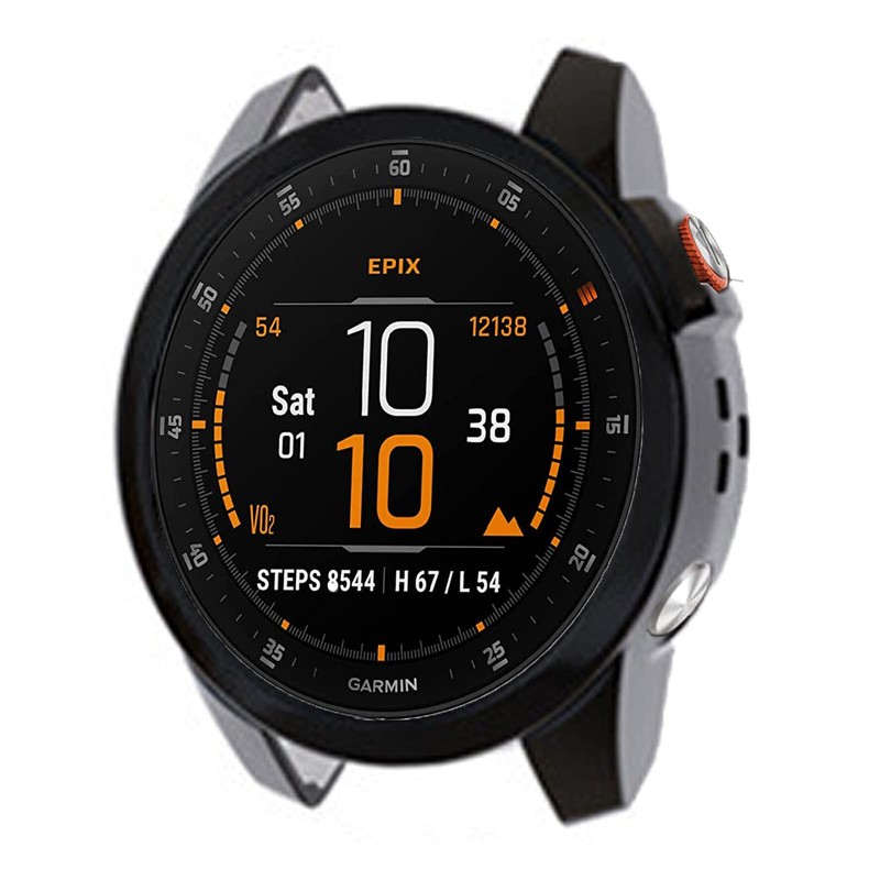 Compatible for Garmin epix Gen 2 Case, Lamshaw TPU Silicone