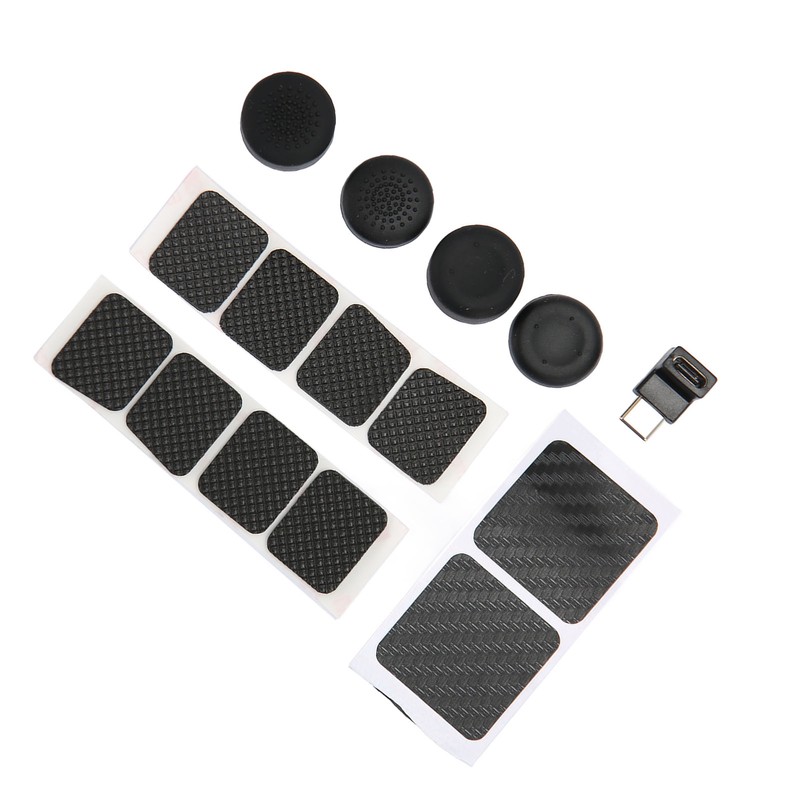 Back Button Enhancement Set Silicone Thumb Grip Caps Touchpad Protect