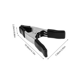 Gadpiparty 3pcs Heavy Duty Spring Clamps for Woodworking Photography Crafting Durable Metal Clips with Strong Clamping Force for Backdrop Picture Frames and Tablecloths